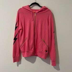 ***SOLD OUT*** AVAITOR NATION — PARIS PINK BOLT HOODIE